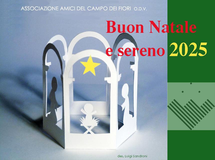 L&#039;Associazione Amici del Campo dei Fiori augura a tutti  Buone Feste!
