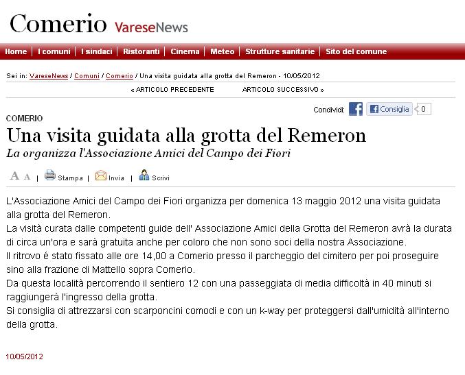 VareseNews 10-05-2012