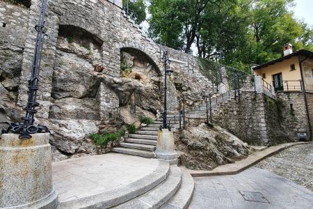 Scalea del Sommaruga al sacro Monte di Varese